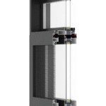 NH MIRA 110 BROKEN BRIDGE WINDOW SCREEN WITH EXTERNA WINDOW OPENING
