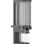 NH CLARA 105 BRIDGE WITH EXTREMELY NARROW SLIDING WINDOW
