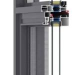 86 THERMAL BREAKCASEMENT WINDOW WITH Window WITH INTEGRATED SCREEN