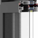 110 BROKEN BRIDGE WINDOW SCREEN WITH EXTERNA WINDOW OPENING